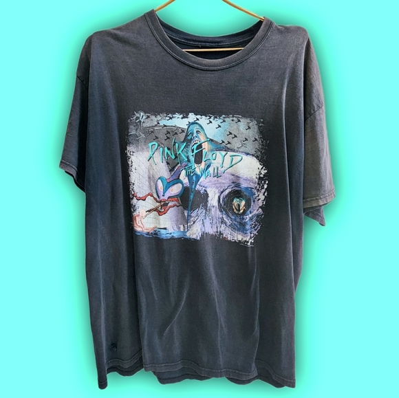2003 Pink Floyd The Wall band tee. Tin Blue LTD. Distressed. Sz. LG. - Picture 2 of 3
